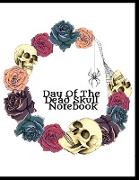 Day Of The Dead Skull Notebook