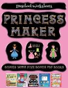 Preschool Worksheets (Princess Maker - Cut and Paste): This book comes with a collection of downloadable PDF books that will help your child make an e