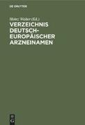 Verzeichnis Deutsch-Europäischer Arzneinamen