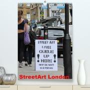 StreetArt London (Premium, hochwertiger DIN A2 Wandkalender 2020, Kunstdruck in Hochglanz)