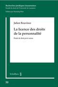 La licence des droits de la personalité