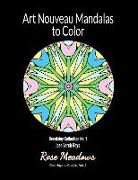 Art Nouveau Mandalas to Color: Beardsley Collection No. 1