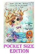 Sherri Baldy My-Besties Under the Sea Pocket size Coloring Book: Pocket sized fun pages 5.25" x 8"