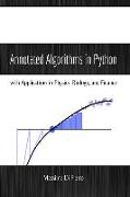 Annotated Algorithms in Python: with Applications in Physics, Biology, and Finance