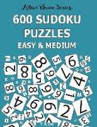 600 Sudoku Puzzles, Easy and Medium: Active Brain Series Book 6