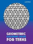 Geometric Coloring Book For Teens