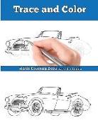 Trace and Color: Classic British Cars: Adult Activity Book