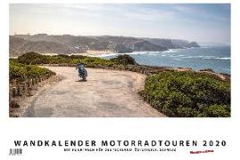 Foto-Wandkalender Motorradtouren 2020 - DIN A2 quer mit Feiertagen für Deutschland, Östereich und die Schweiz - Mit Platz für Notizen