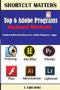 Top 6 Adobe Programs Keyboard Shortcuts