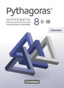 Pythagoras, Realschule Bayern, 8. Jahrgangsstufe (WPF II/III), Lösungen zum Schülerbuch