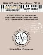 Advanced Music Theory Exams Set #1 Answer Book - Ultimate Music Theory Exam Series