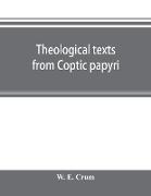 Theological texts from Coptic papyri