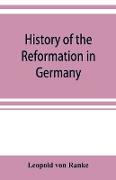 History of the reformation in Germany