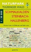 Wanderkarte Schmalkalden und Steinbach-Hallenberg 1:30.000