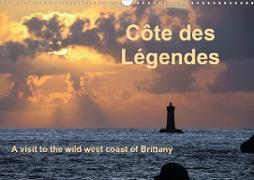 Cote des Legendes A visit to the wild west coast of Brittany (Wall Calendar 2020 DIN A3 Landscape)