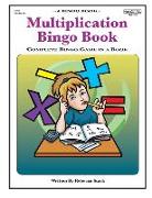 Multiplication Bingo Book: Complete Bingo Game In A Book