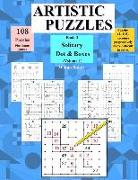 Artistic Puzzles: Solitary Dots & Boxes