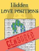 Hidden Love Positions Adult Coloring Book