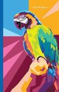 Pop Art Parrot Journal