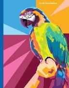 Pop Art Parrot Sketchbook