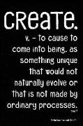 Definition Journal: Create