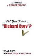 Did You Know "Richard Cory"?