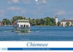 Chiemsee - Sommerferien am bayrischen Meer (Wandkalender 2020 DIN A2 quer)