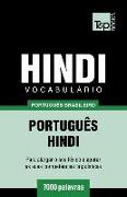 Vocabulário Português Brasileiro-Hindi - 7000 Palavras