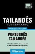 Vocabulário Português Brasileiro-Tailandês - 3000 Palavras