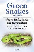 Green Snakes as pets. Green Snake Facts and Information. Green Snake Care, Behavior, Diet, Interaction, Costs and Health