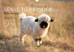 Süsse TierkinderCH-Version (Wandkalender 2020 DIN A3 quer)