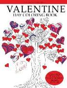 Valentine Day Coloring Book: Romantic Valentine's Day Designs to Color