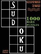 Sudoku: 1000 Hard Puzzles To Exercise Your Brain: Brain Gym Series Book