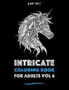 Intricate Coloring Book For Adults Vol 6