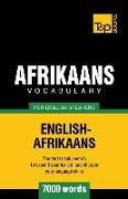 Afrikaans Vocabulary for English Speakers - 7000 Words