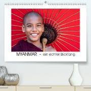 Myanmar - ein echter BlickfangAT-Version (Premium, hochwertiger DIN A2 Wandkalender 2020, Kunstdruck in Hochglanz)