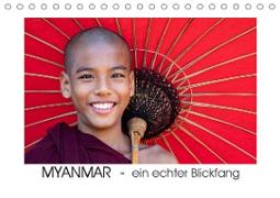 Myanmar - ein echter BlickfangAT-Version (Tischkalender 2020 DIN A5 quer)