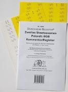 DürckheimRegister® BGB/PALANDT, 2. Staatsexamen KOMMENTAR-Register (2020)