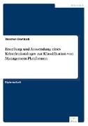 Erstellung und Anwendung eines Kriterienkataloges zur Klassifikation von Management-Plattformen