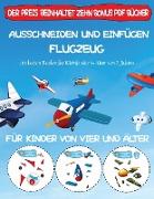 Die besten Bücher für Kleinkinder im Alter von 2 Jahren: Ausschneiden und Einfügen - Flugzeug