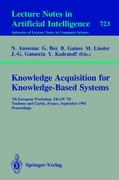 Knowledge Acquisition for Knowledge-Based Systems