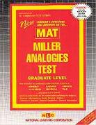 Miller Analogies Test (MAT): Graduate Level