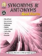 Synonyms & Antonyms Quick Starts Workbook, Grades 4 - 12