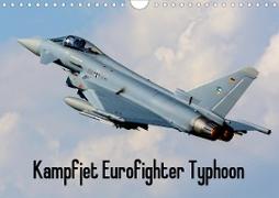 Kampfjet Eurofighter Typhoon (Wandkalender 2020 DIN A4 quer)