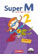 Super M, Mathematik für alle, Ausgabe Westliche Bundesländer (außer Bayern) - 2008, 2. Schuljahr, Arbeitsheft mit CD-ROM