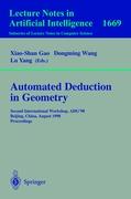 Automated Deduction in Geometry