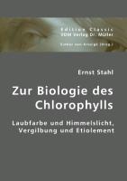 Zur Biologie des Chlorophylls