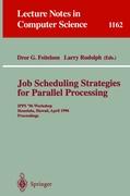 Job Scheduling Strategies for Parallel Processing