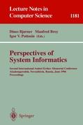 Perspectives of System Informatics