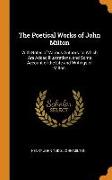 The Poetical Works of John Milton: With Notes of Various Authors. to Which Are Added Illustrations, and Some Account of the Life and Writings of Milto